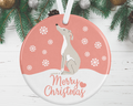 Italian Greyhound Christmas Ornament