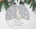 Italian Greyhound Christmas Ornament