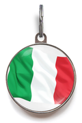 Italy Flag Pet ID Tag