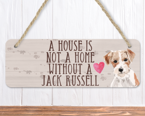 Jack Russell Dog Sign