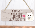 Japanese Spitz Dog Sign