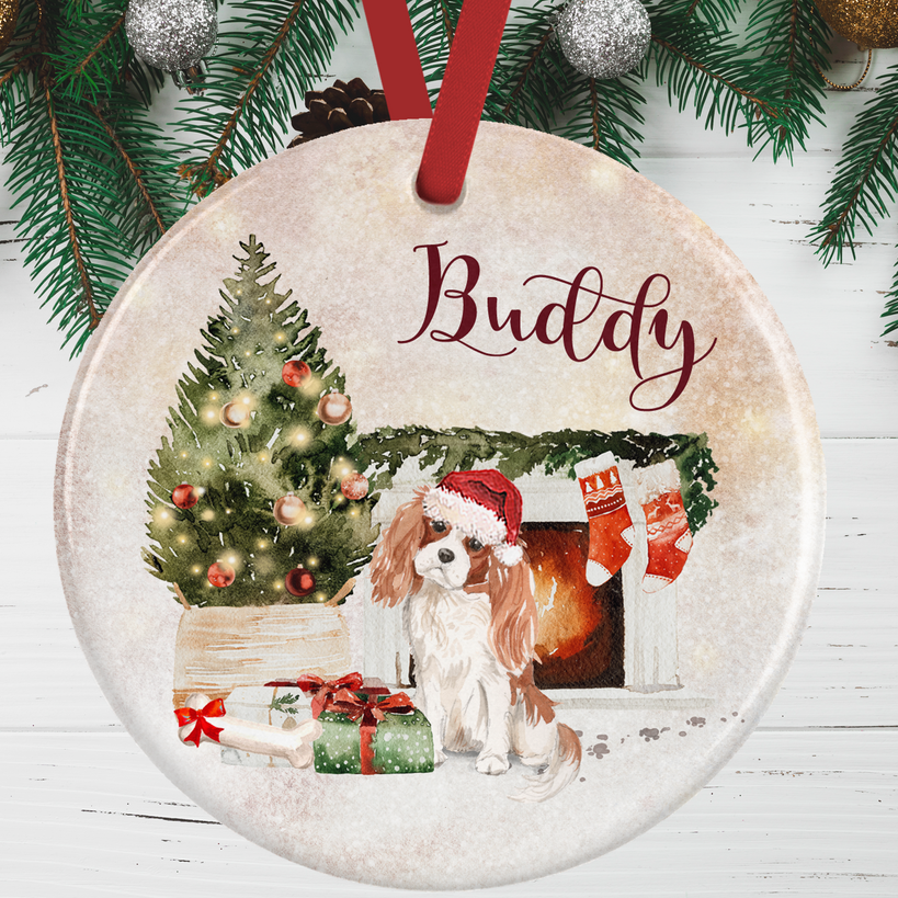 King Charles Spaniel Christmas Decoration