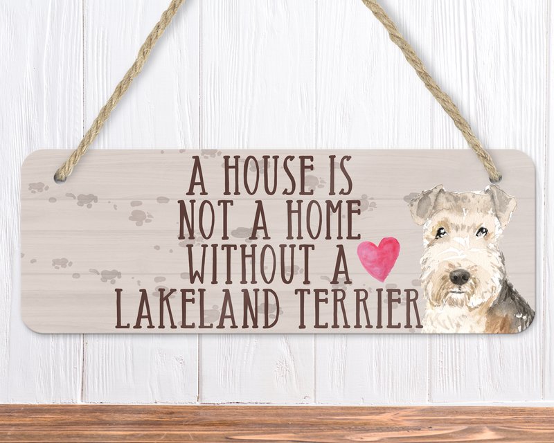 Lakeland Terrier Dog Sign