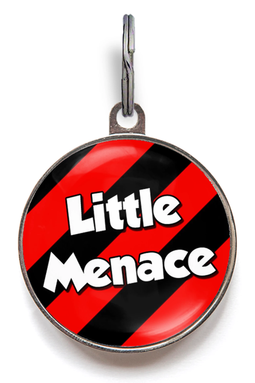Little Menace Pet ID Tag