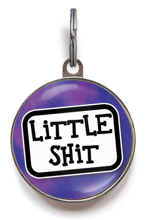 Little Sh*t Funny Pet ID Tag