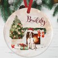 English Springer Spaniel Christmas Ornament