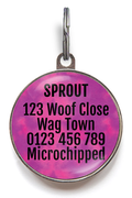 Oh Shit, I'm Lost! Call Mum Pet Tag