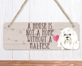 Maltese Dog Sign