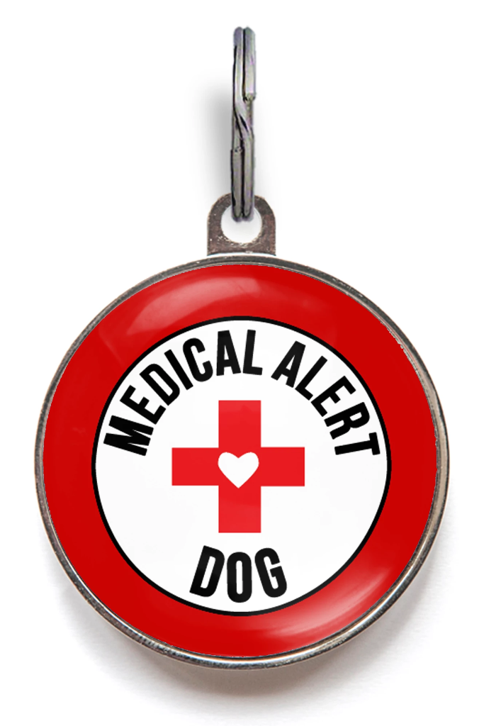 Medical Alert Dog Tag