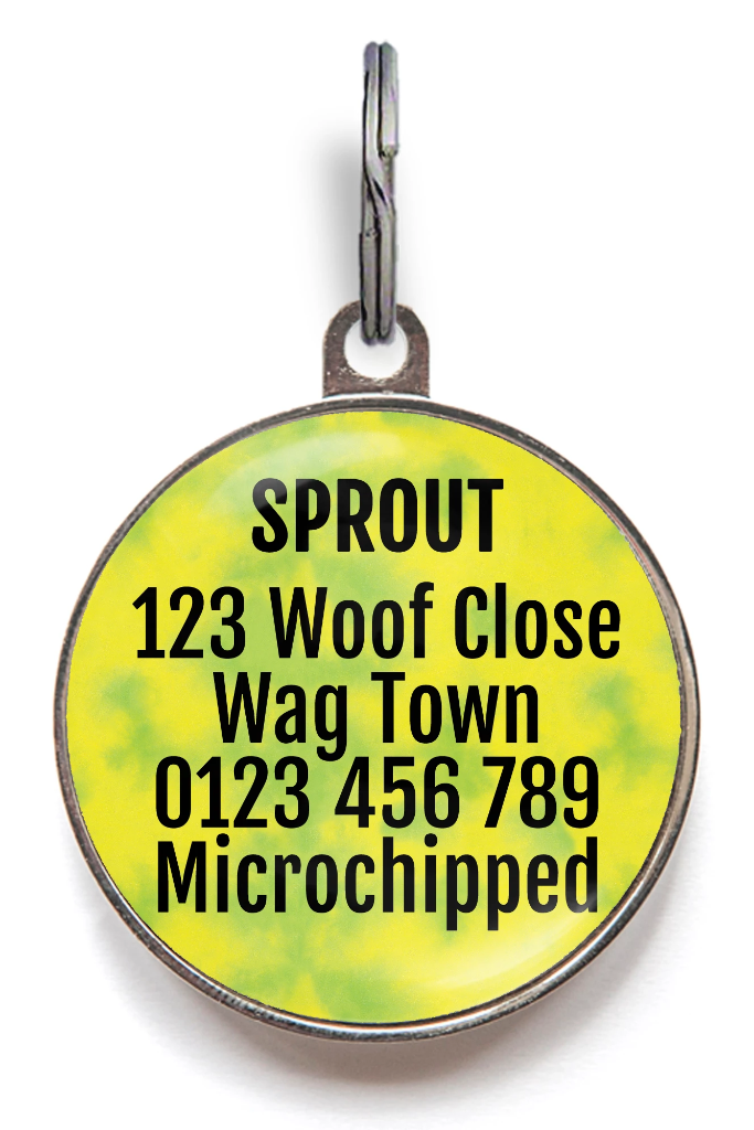 Cute But Psycho Pet ID Tag