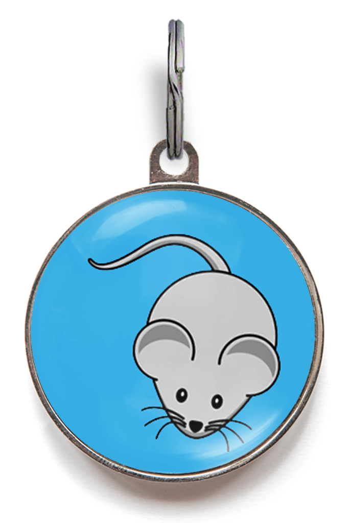 Mouse Cat ID Tag