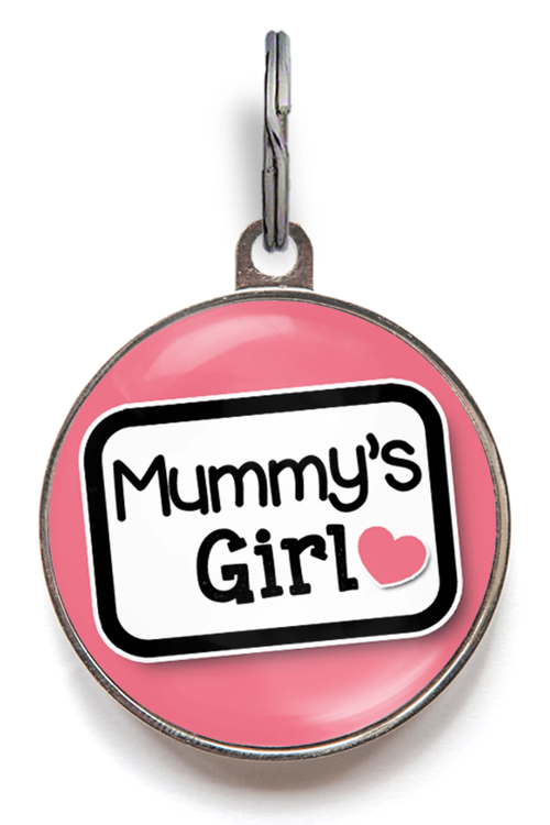Mummy's Girl Dog ID Tag