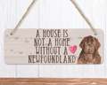 Newfoundland Dog Sign