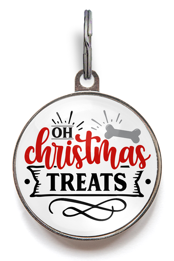 Oh Christmas Treats Dog Tag