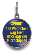 Squirrel Patrol Dog ID Tag