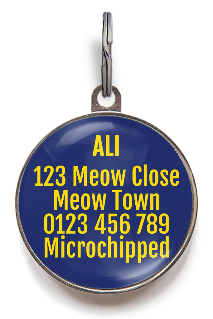 Bird Patrol Cat ID Tag
