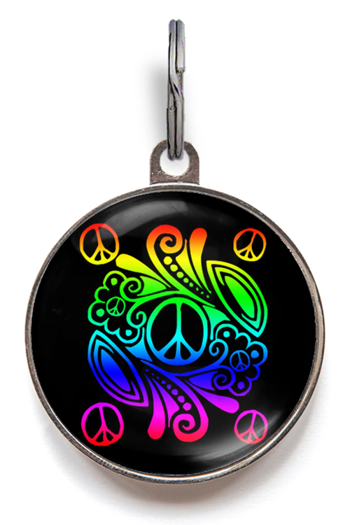 Peace Pet Tag