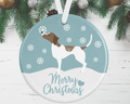 Pointer Christmas Decoration - Blue