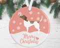 Pointer Christmas Decoration - Pink