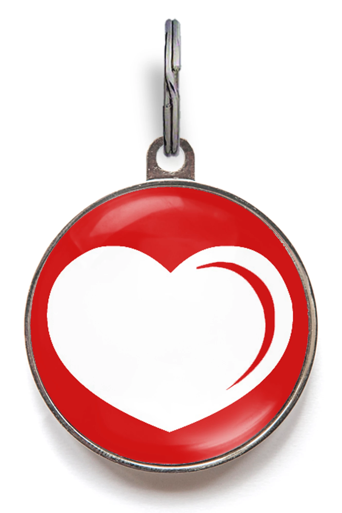 Heart Pet ID Tag