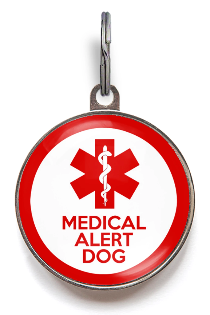 Medical Alert Dog Dog ID Tag