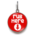 Rub Here Pet Tag