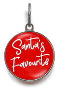 Santa's Favourite Pet Tag