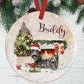 Scottish Terrier Christmas Decoration