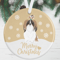 Shih Tzu Christmas Ornament