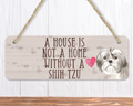 Shih Tzu Dog Sign