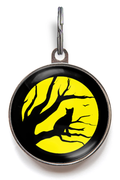Silhouette Cat ID Tag