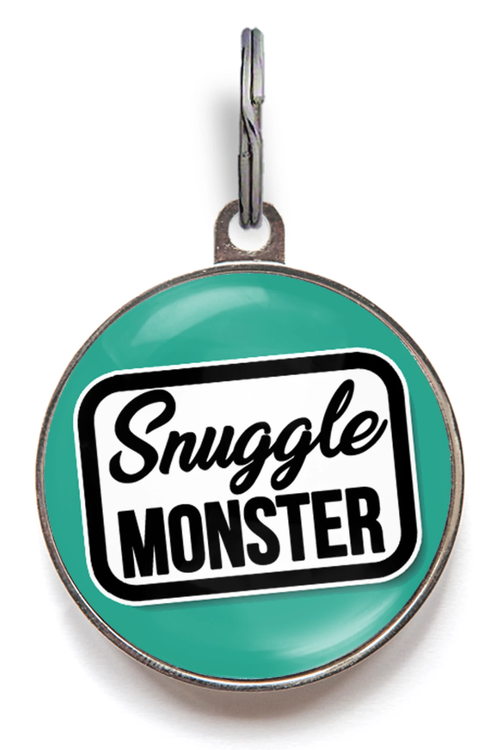 Snuggle Monster Pet Tag