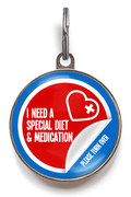 I Need A Special Diet & Medication Medical Pet Tag