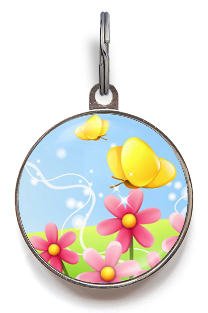 Spring Dreams Pet Tag