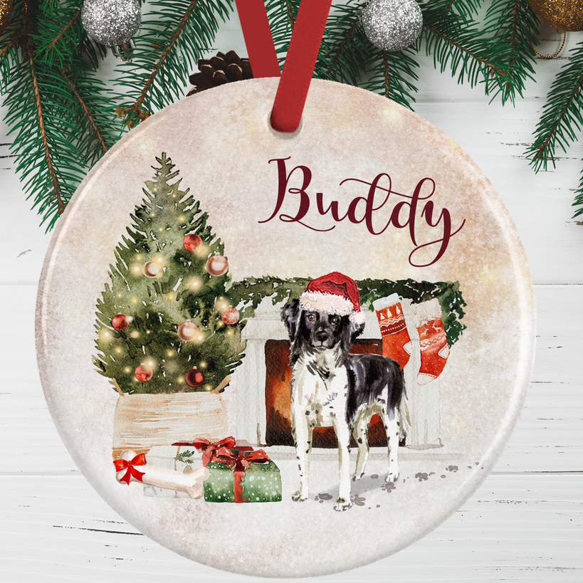 Stabyhoun Christmas Ornament