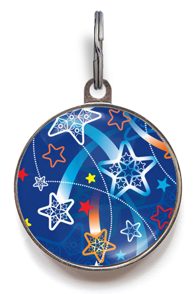 Starry Pet ID Tag