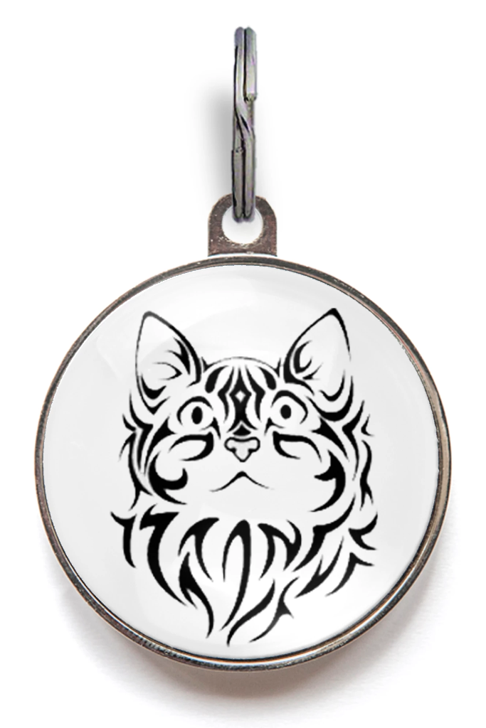 Tribal Cat ID Tag