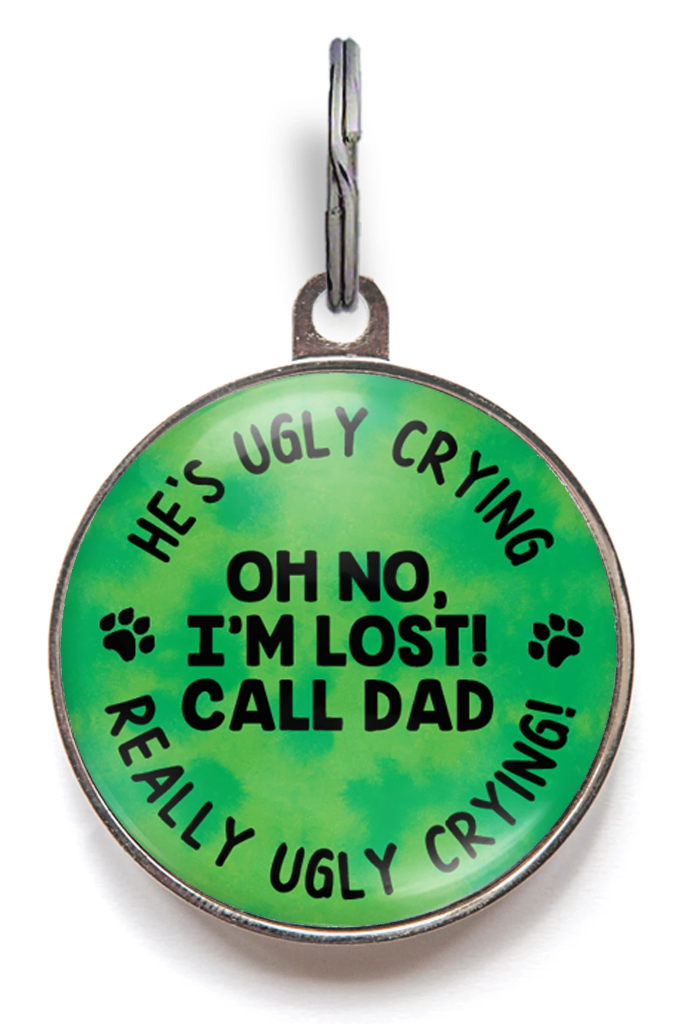 Ugly crying dog sales tag
