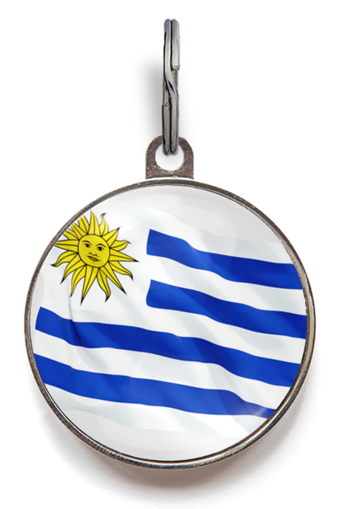 Flag of Uruguay ID Tag