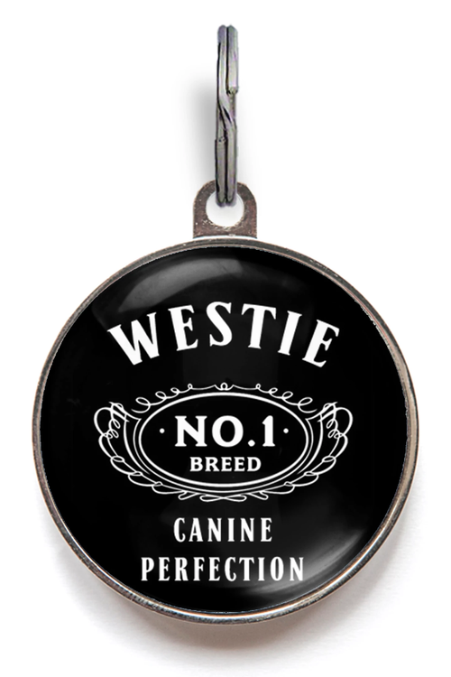 Westie Dog Breed Dog ID Tag