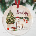 Wheaten Terrier Christmas Decoration