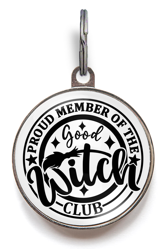 Good Witch Club Pet Tag - Pet ID Tag