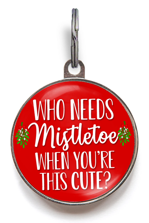 Cute Christmas Tags - Who Needs Mistletoe When You're This Cute?
