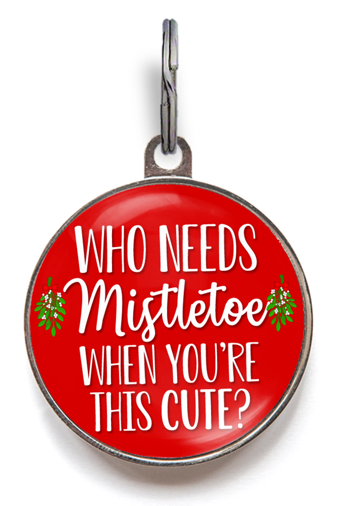 Cute Christmas Tags - Who Needs Mistletoe When You're This Cute?