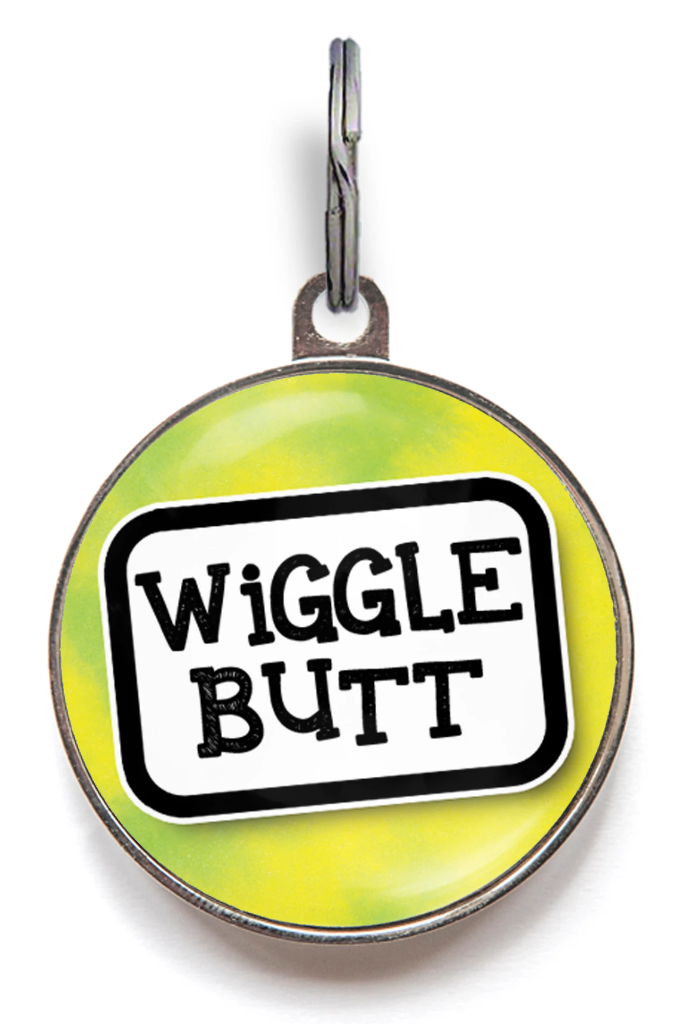 Wiggle Butt Pet ID Tag
