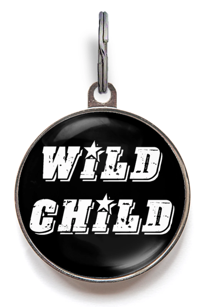 Wild Child Pet ID Tag